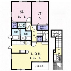 プラシードの物件間取画像